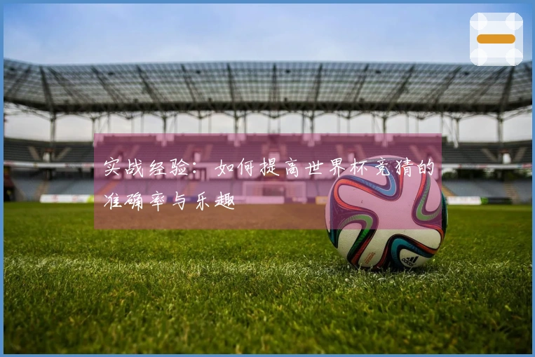 实战经验：如何提高世界杯竞猜的准确率与乐趣
